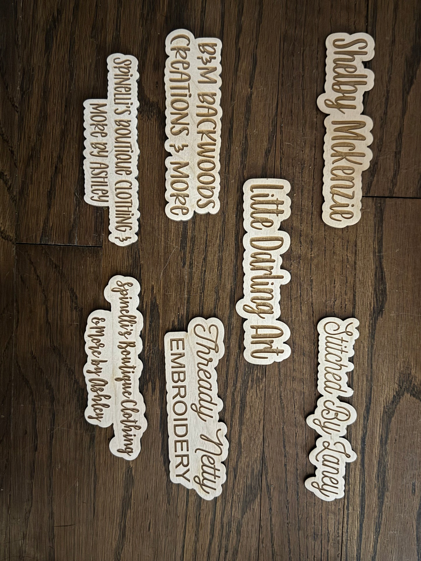 Wooden Physical Watermark
